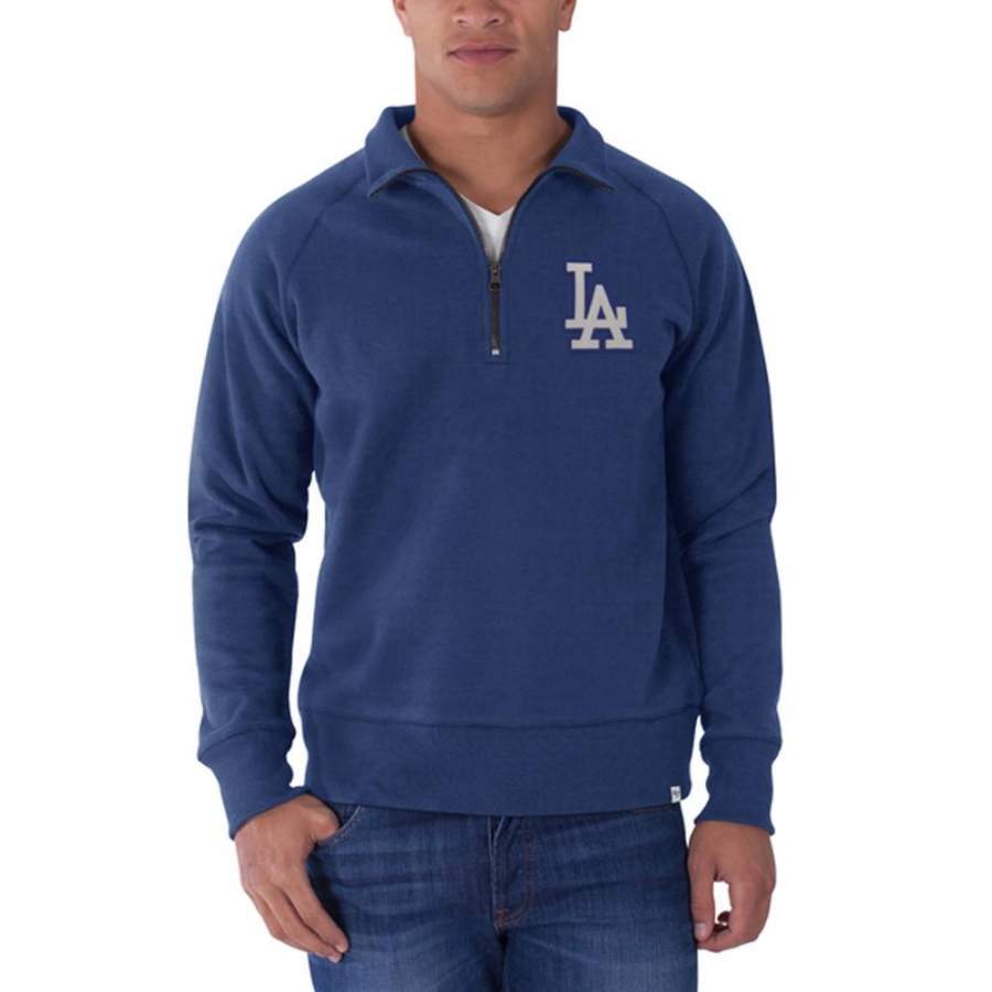 Los Angeles Dodgers – Cross Check 1/4 Zip Pullover Sweater