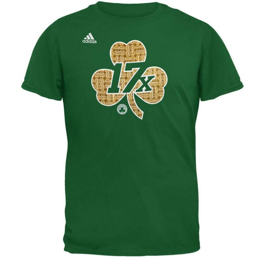 Boston Celtics – 17X Parquet Clover Mens T Shirt