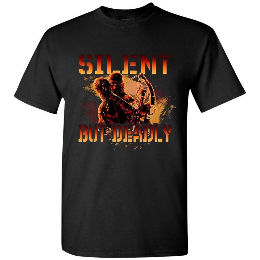 Bowhunting T-shirt – Silent but deadly