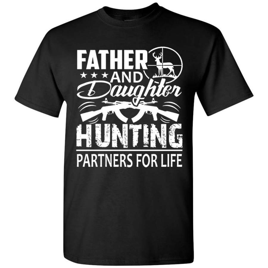 Father And Daughter Hunting Partners t shirt