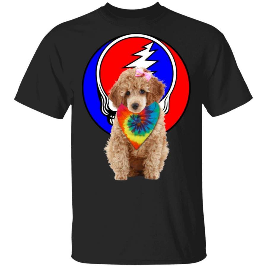 Poodle Dog Mixed Grateful Dead Head T-Shirt HA02