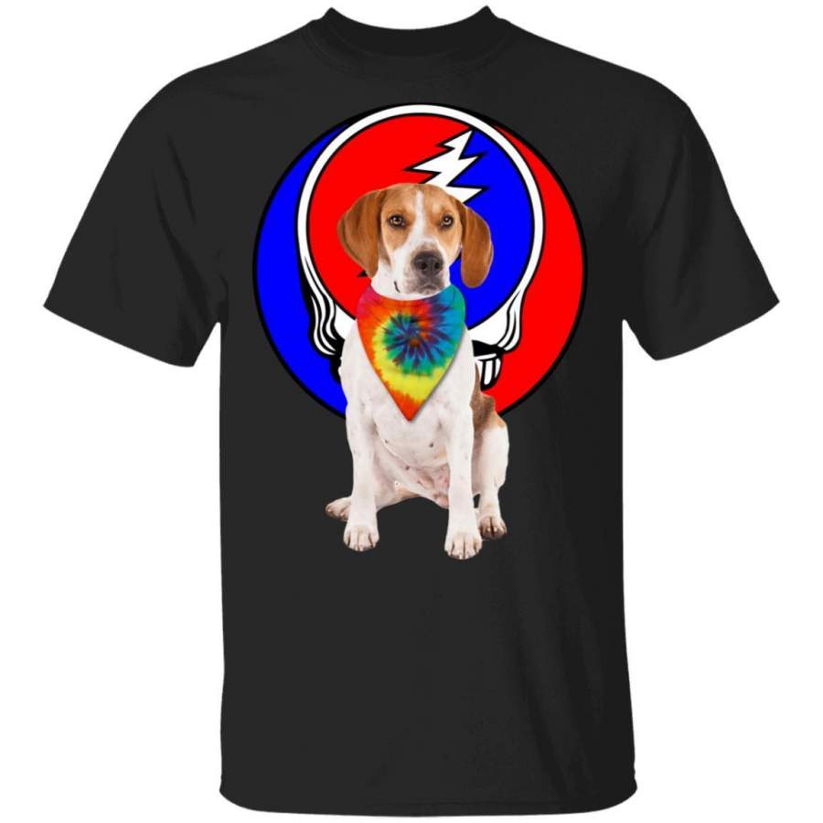 American Foxhound Mixed Grateful Dead Head T-Shirt HA02