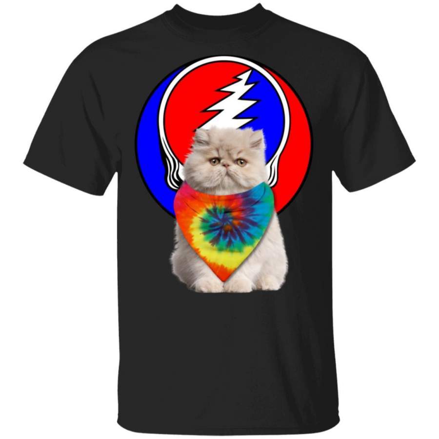 Persian Cat Mixed Grateful Dead T-Shirt HA02