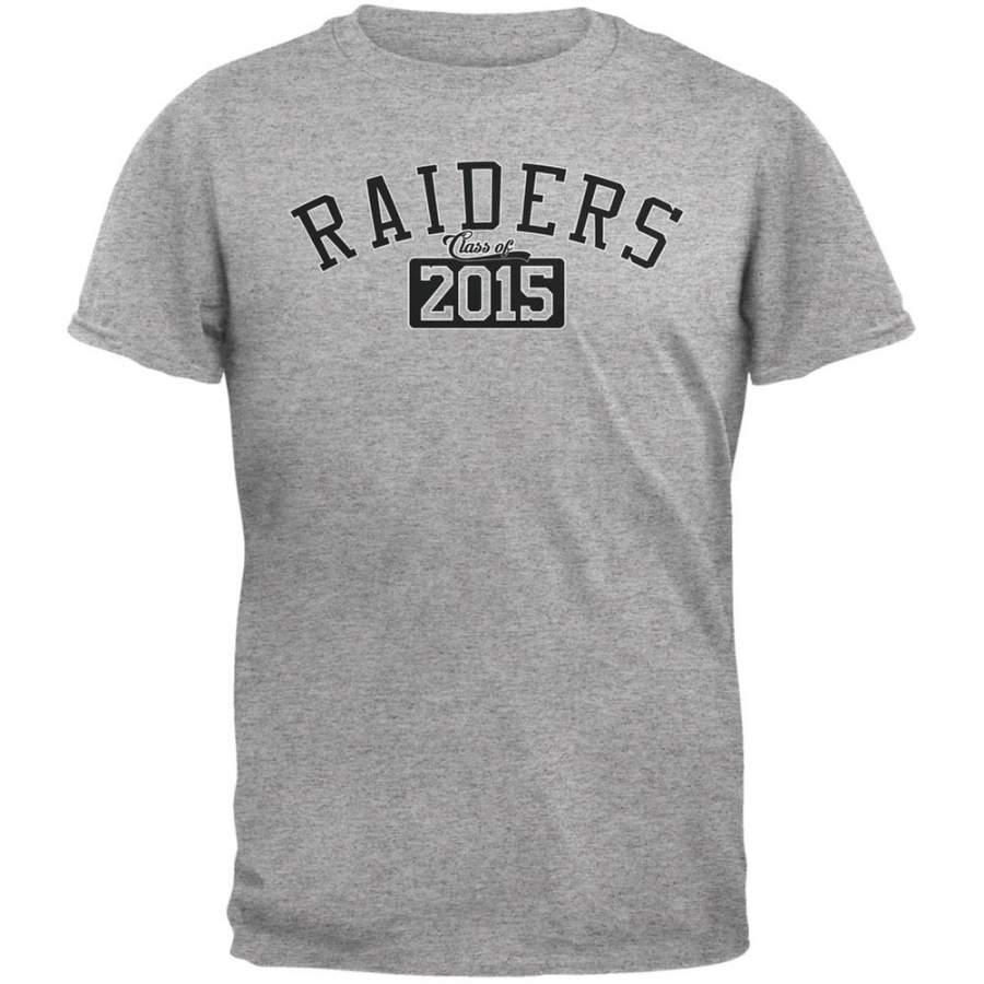 Graduation – Raiders 2015 Heather Grey Adult T-Shirt