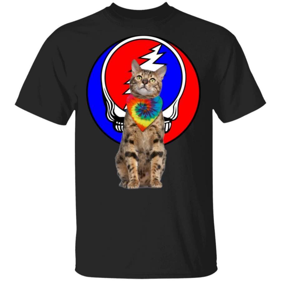 Bengal Cat Mixed Grateful Dead T-Shirt HA02