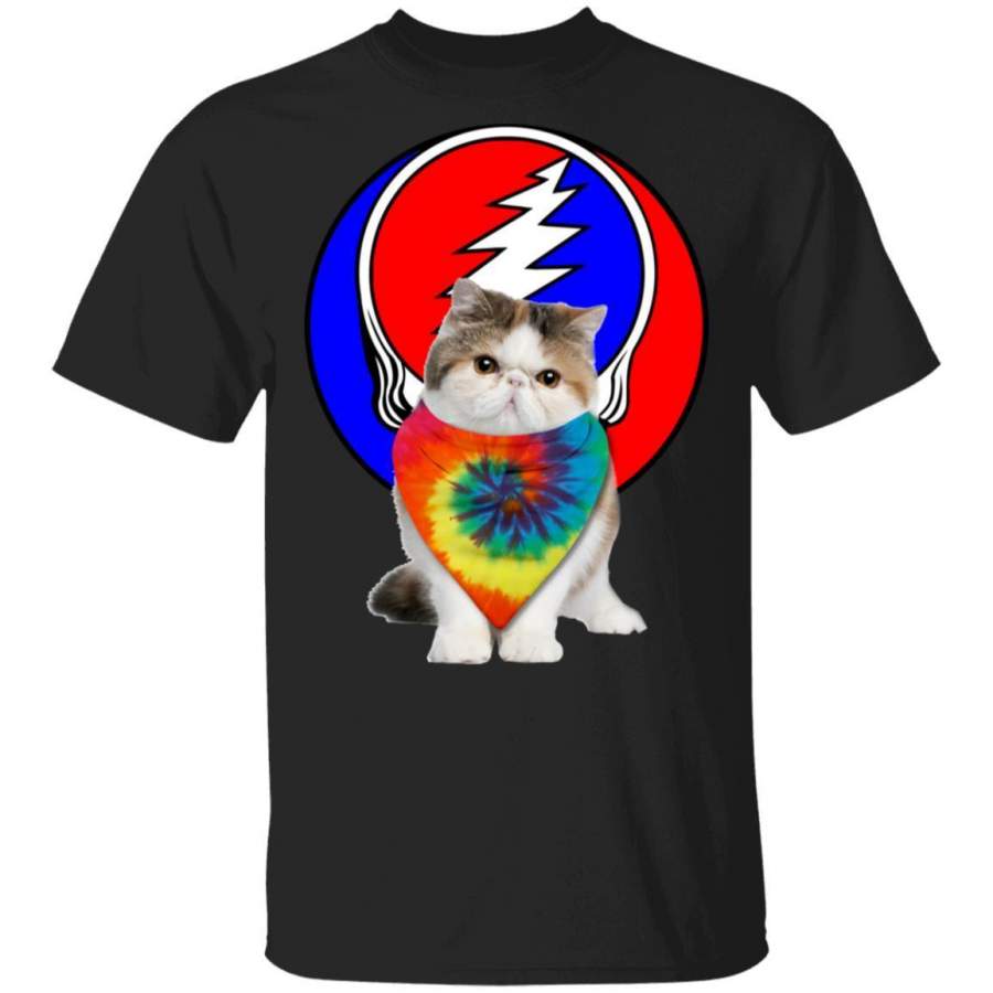 Exotic Cat Mixed Grateful Dead T-Shirt HA02