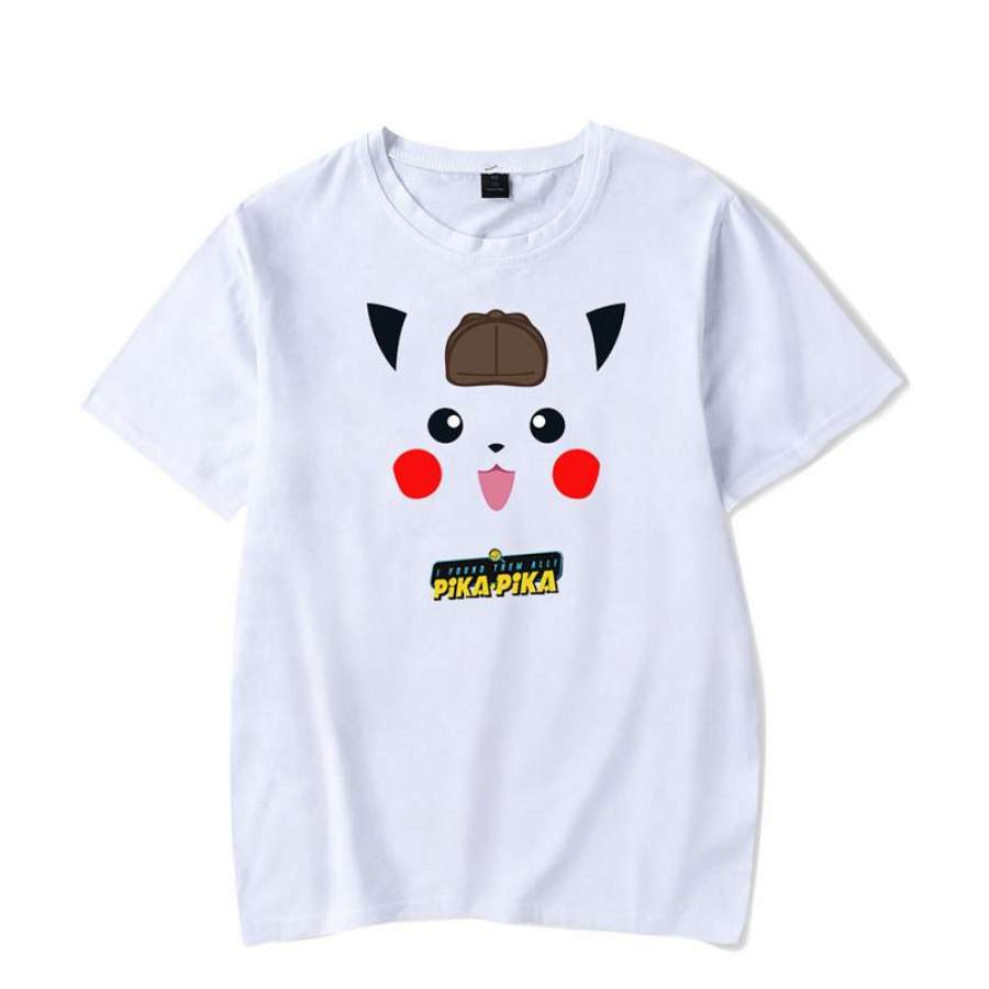 Cotton T-shirt Pokemon Short Sleeve Tees