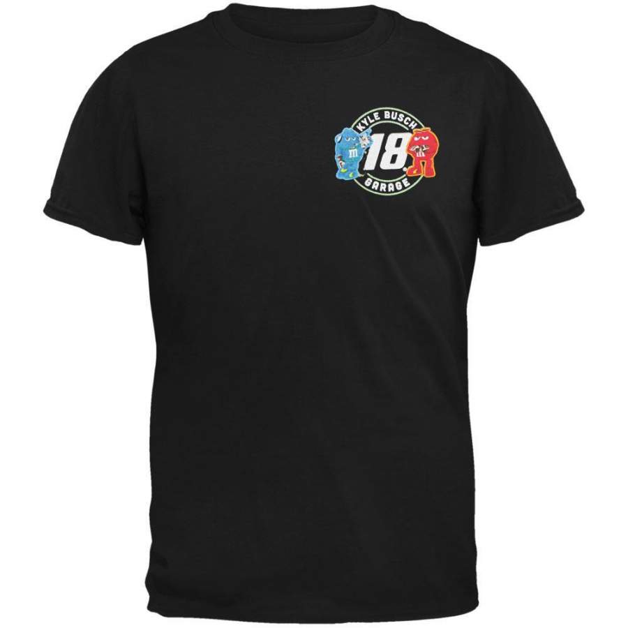 Kyle Busch – 18 Neon Sign Adult T-Shirt