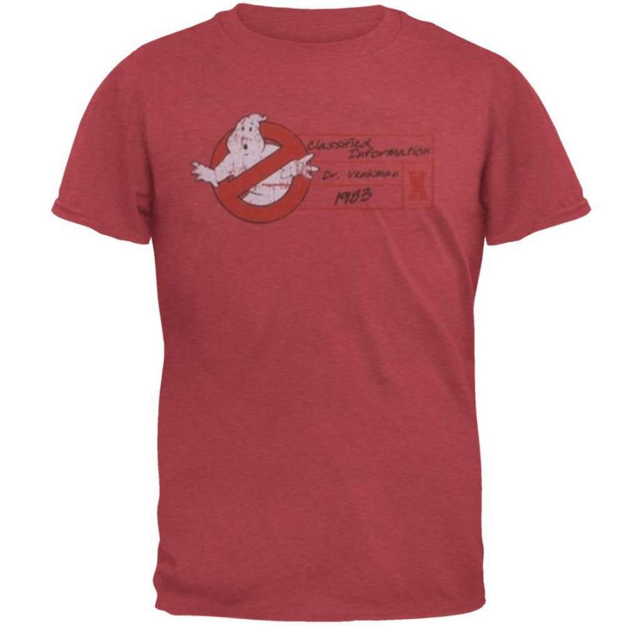 Ghost Busters – Classifed Soft T-Shirt