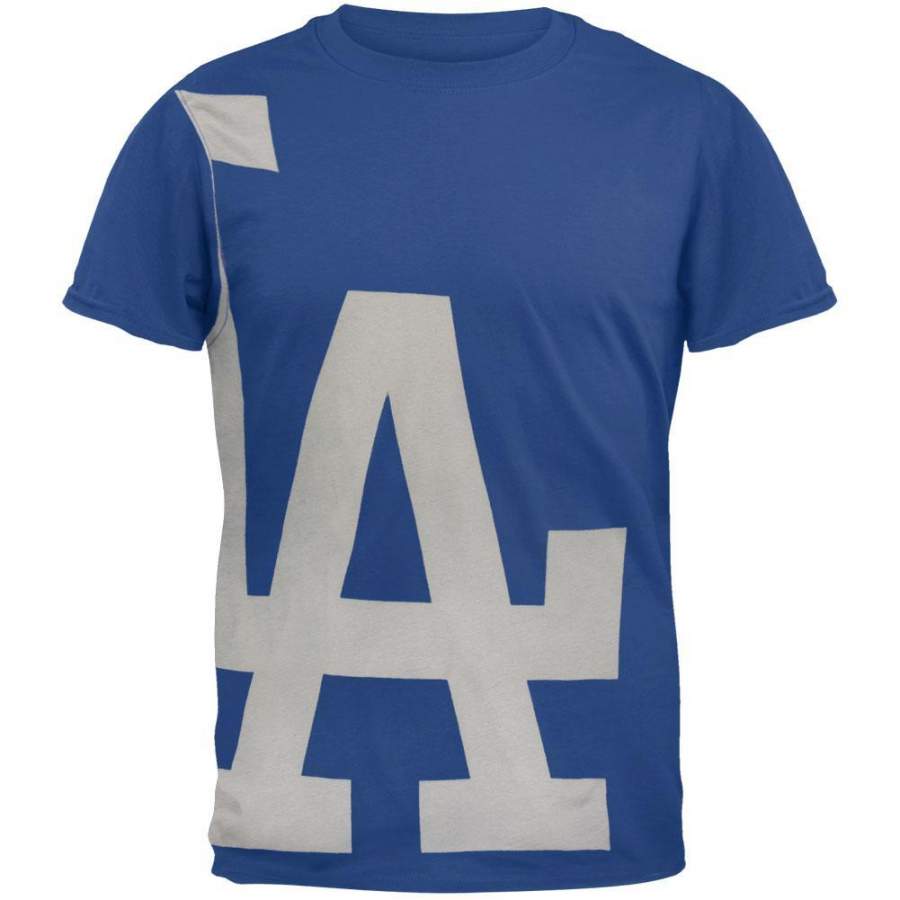 Los Angeles Dodgers – Overgrown Logo Soft T-Shirt