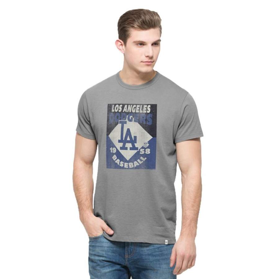 Los Angeles Dodgers – Knockaround Flanker Logo T-Shirt