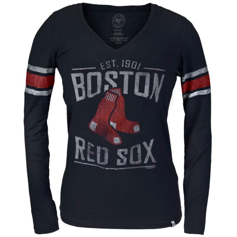 Boston Red Sox – Homerun Juniors Premium Long Sleeve T-Shirt