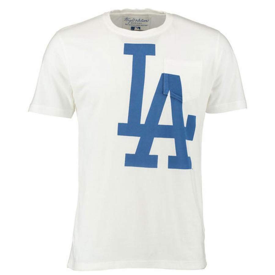 Los Angeles Dodgers – Logo The Heavy Vintage Pocket Adult T-Shirt