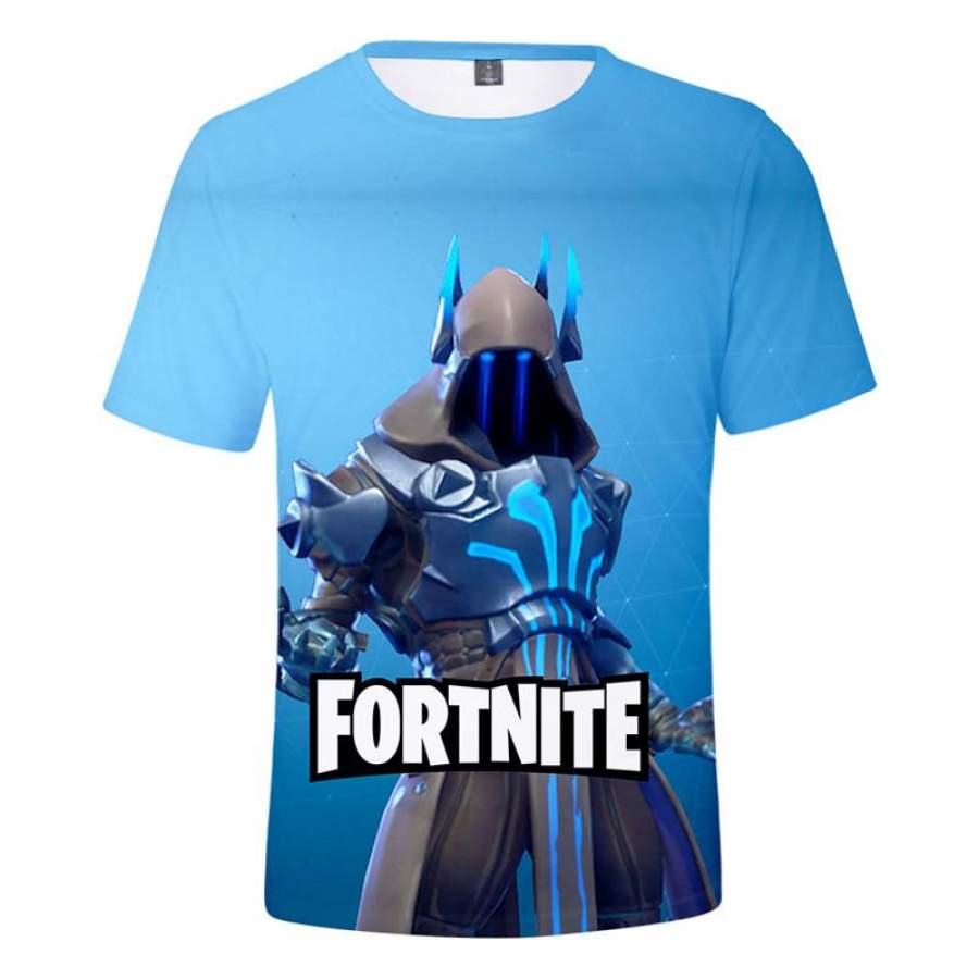 Boys Short Sleeve Shirt Ice King Print Fortnite T-Shirt