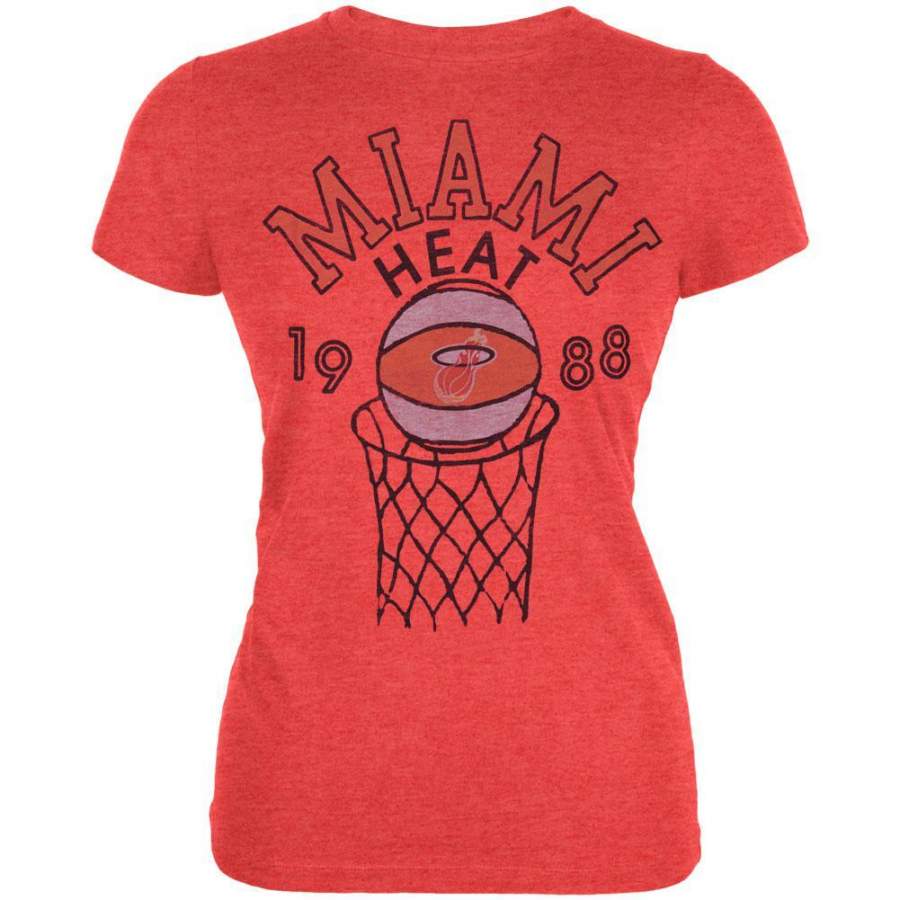 Miami Heat – 1988 Net Logo Juniors T-Shirt