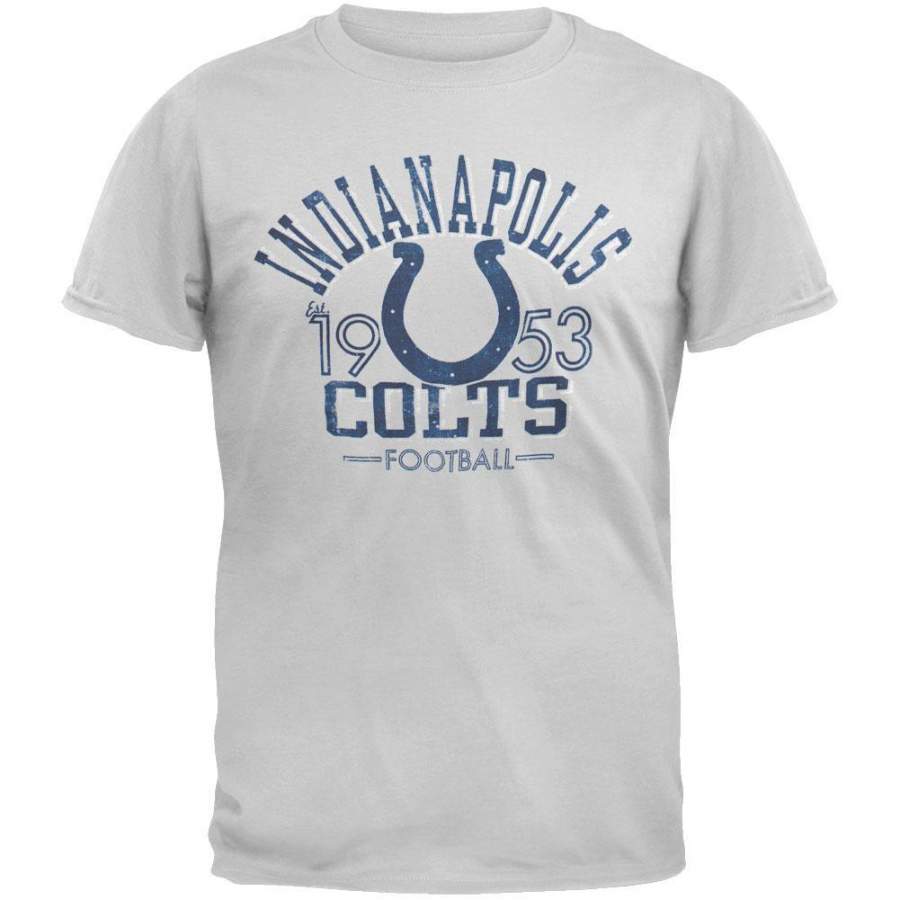 Indianapolis Colts – Logo Fadeaway Premium T-Shirt