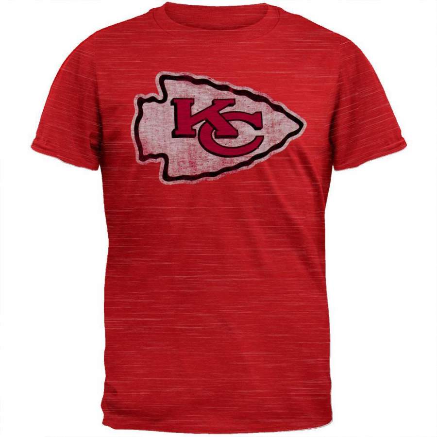 Kansas City Chiefs – Logo Scrum Premium T-Shirt