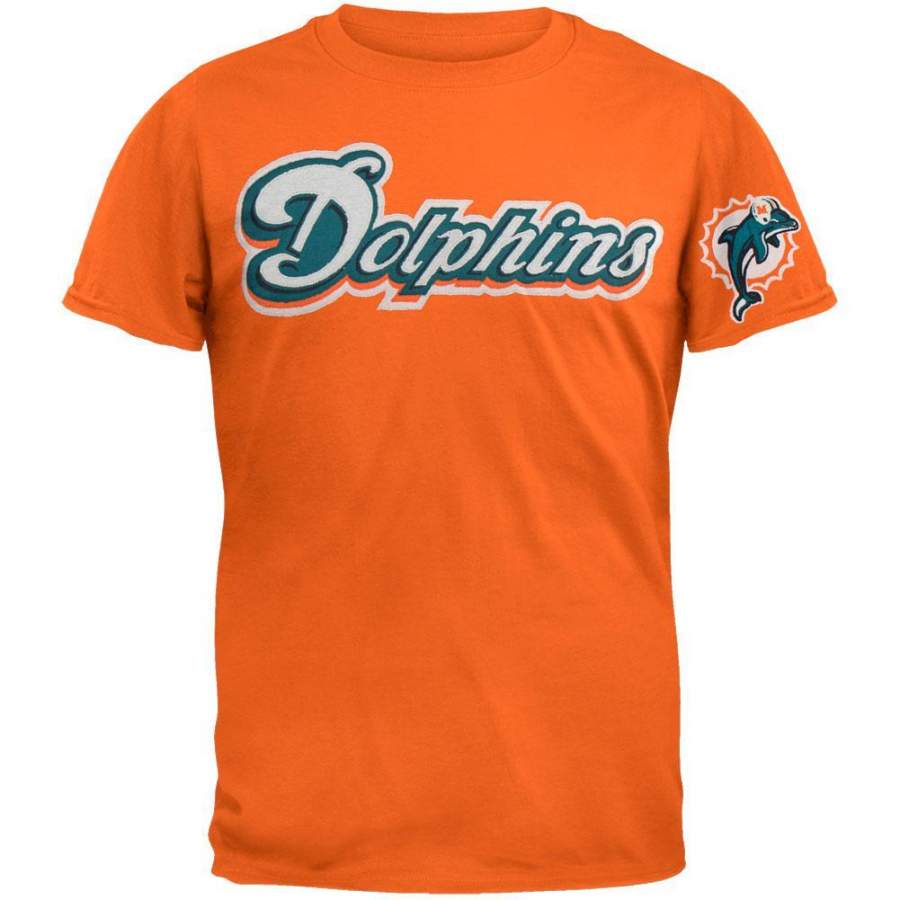 Miami Dolphins – Logo Fieldhouse Premium T-Shirt