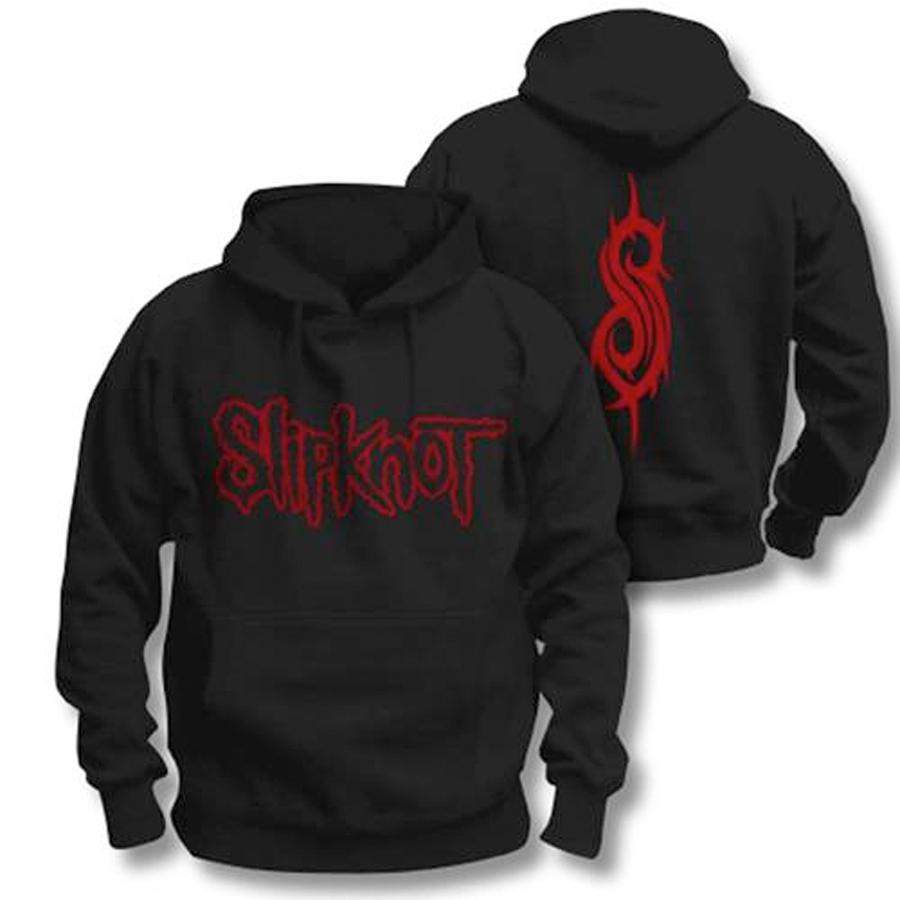 Slipknot -Logo – Black Hooded Sweatshirt