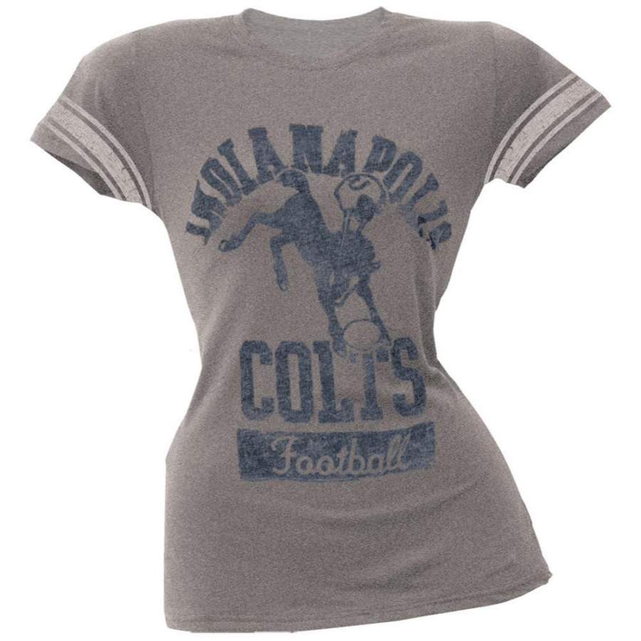 Indianapolis Colts – Vintage Logo Juniors Varsity T-Shirt