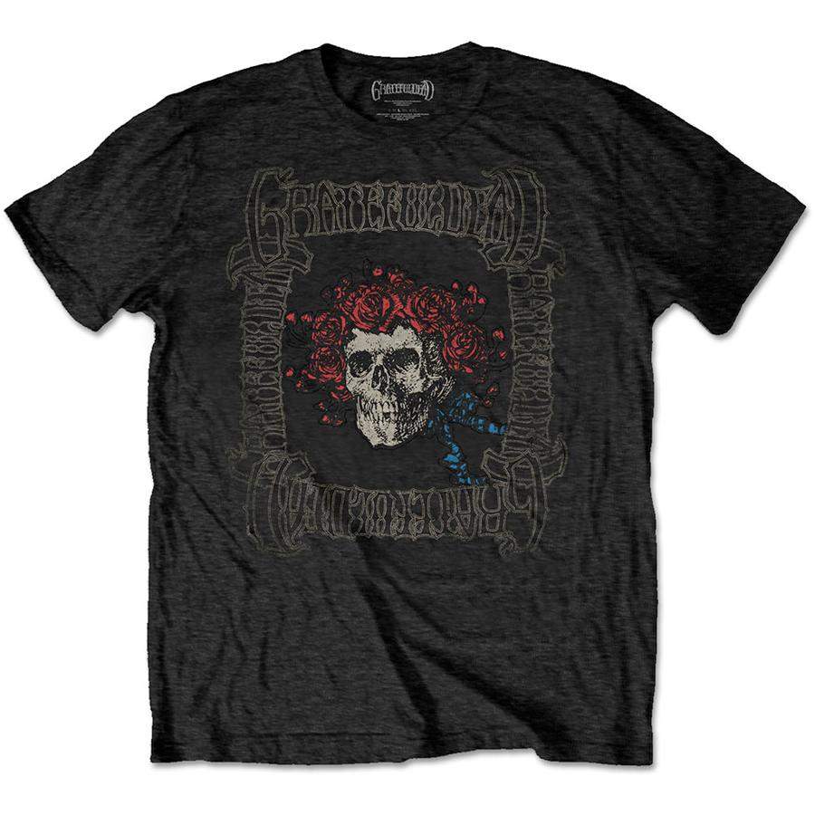 Grateful Dead – Bertha With Logo Box – Black T-shirt