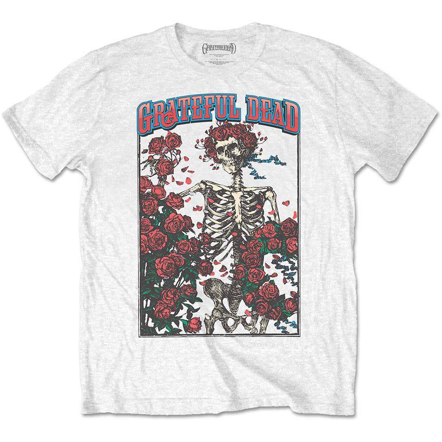 Grateful Dead – Bertha & Logo – White T-shirt