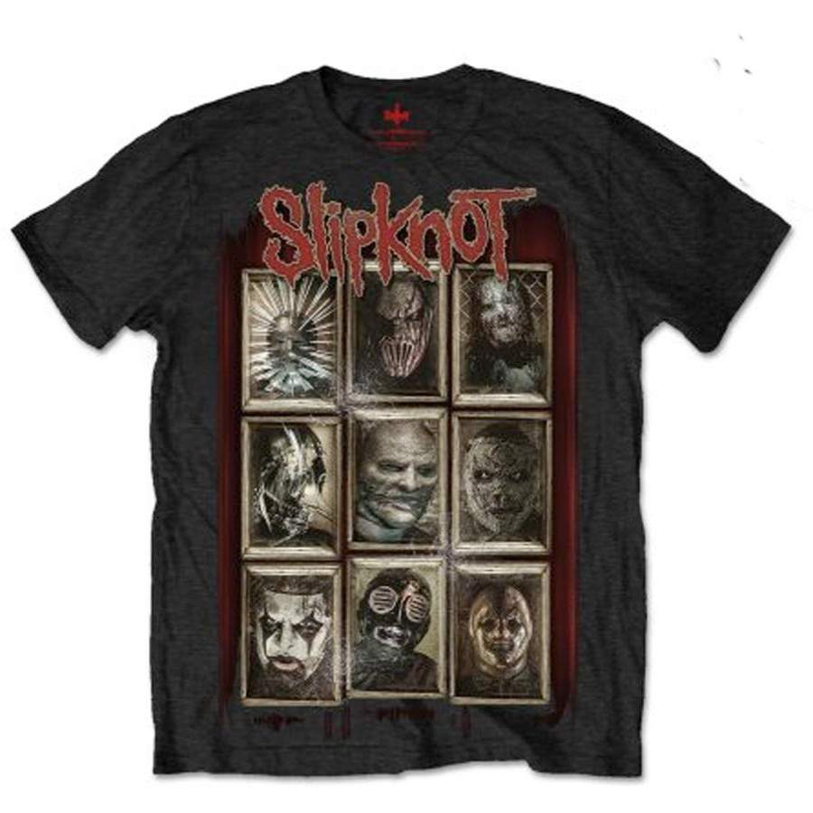 Slipknot – New Masks. – Black t-shirt