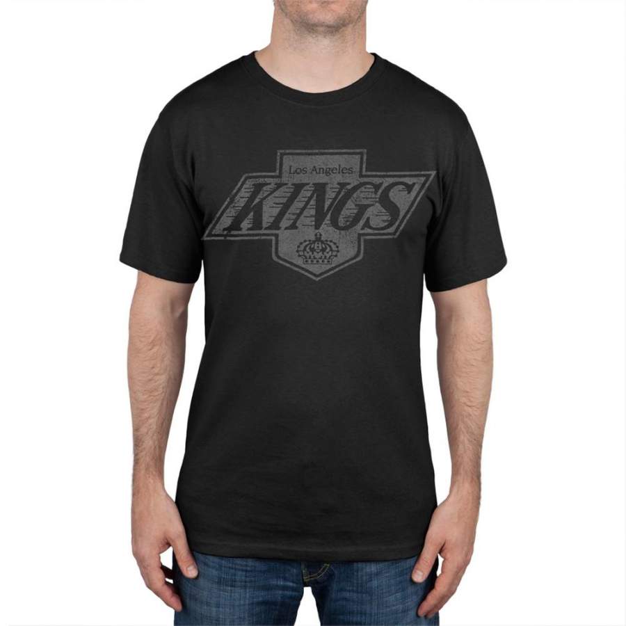 Los Angeles Kings – Logo Brass Tacks Soft T-Shirt