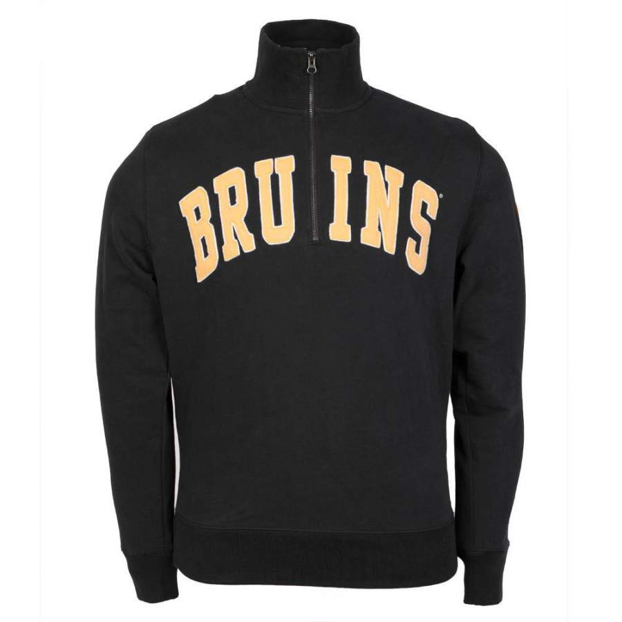 Boston Bruins – Striker 1/4 Zip Premium Pullover Sweatshirt