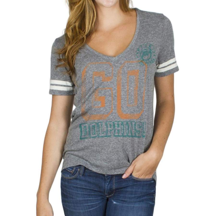 Miami Dolphins – Tailgate Juniors Jersey T-Shirt