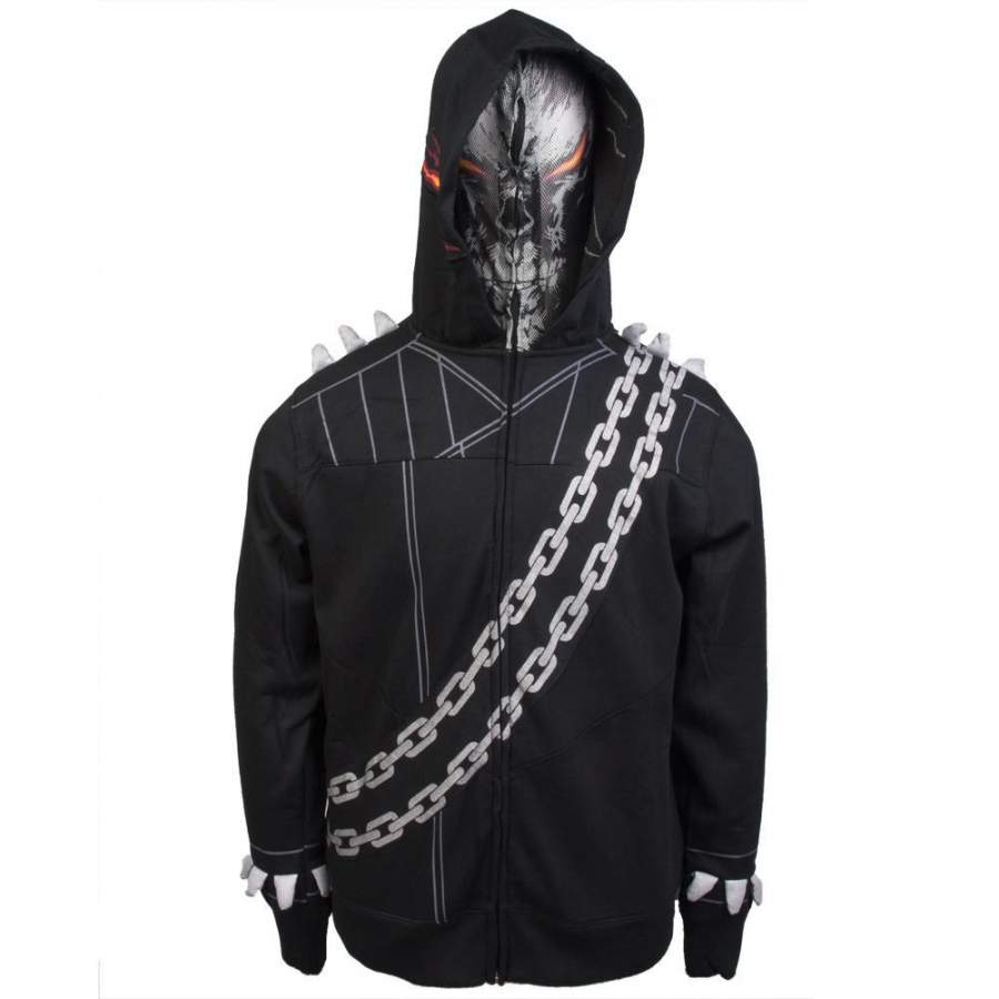 Ghost Rider – Ghostoo Ridoo Costume Zip Hoodie