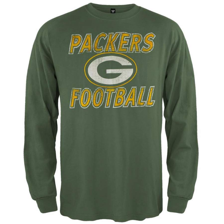 Green Bay Packers – Flanker Logo Premium Long Sleeve T-Shirt