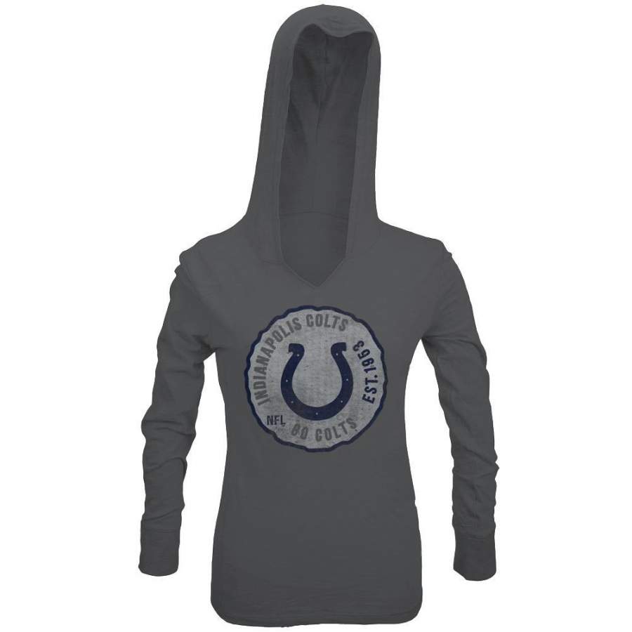 Indianapolis Colts – Primetime Juniors Hooded Long Sleeve T-Shirt