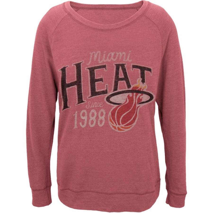 Miami Heat – 1988 Off-Shoulder Juniors Long Sleeve T-Shirt