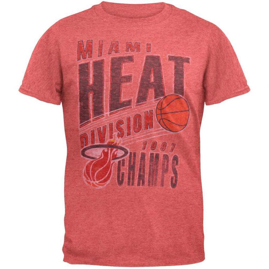 Miami Heat – ’97 Divion Champs Soft T-Shirt