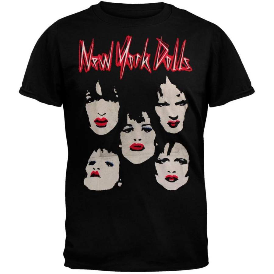 New York Dolls – Faces Subway T-Shirt