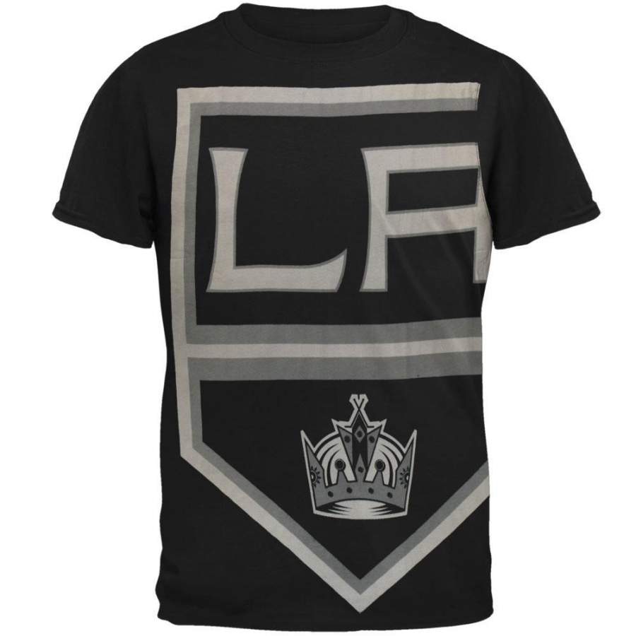 Los Angeles Kings – Overgrown Logo Soft Adult T-Shirt