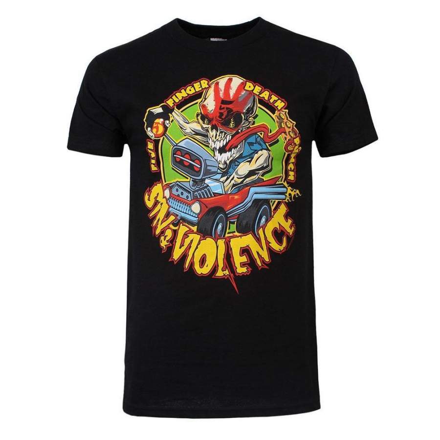 Five Finger Death Punch – Sin and Violence Adult T-Shirt