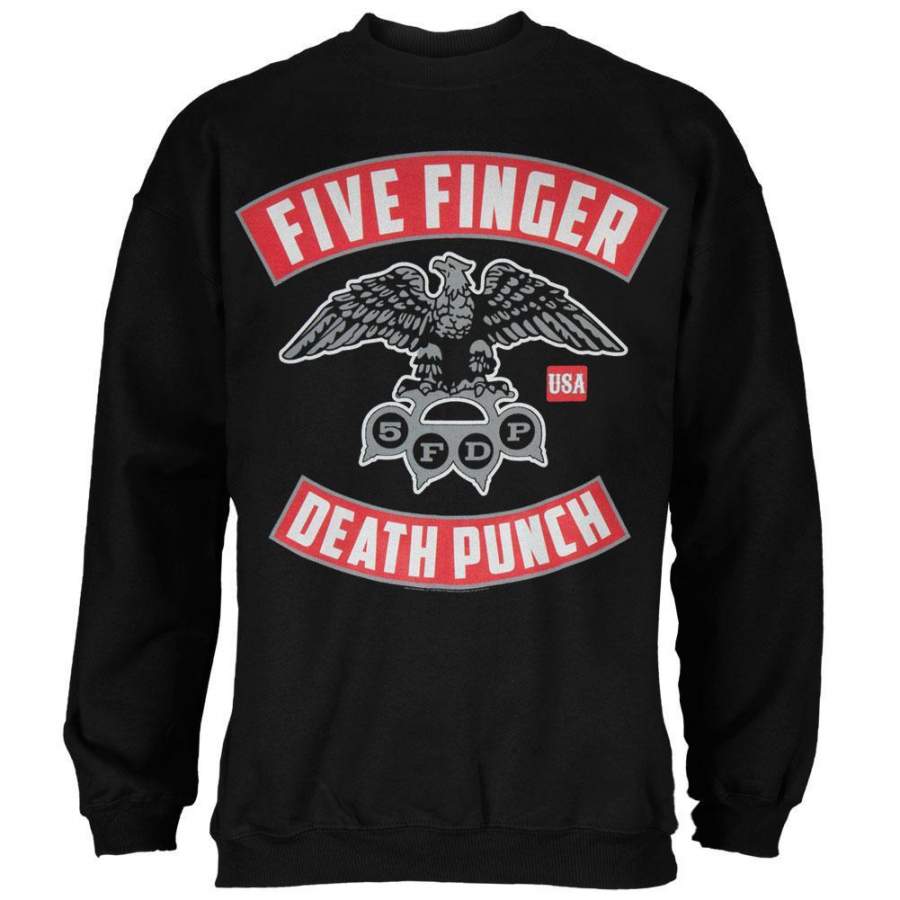 Five Finger Death Punch – Eagle Knuckles Adult Crew Neck Sweatshirt