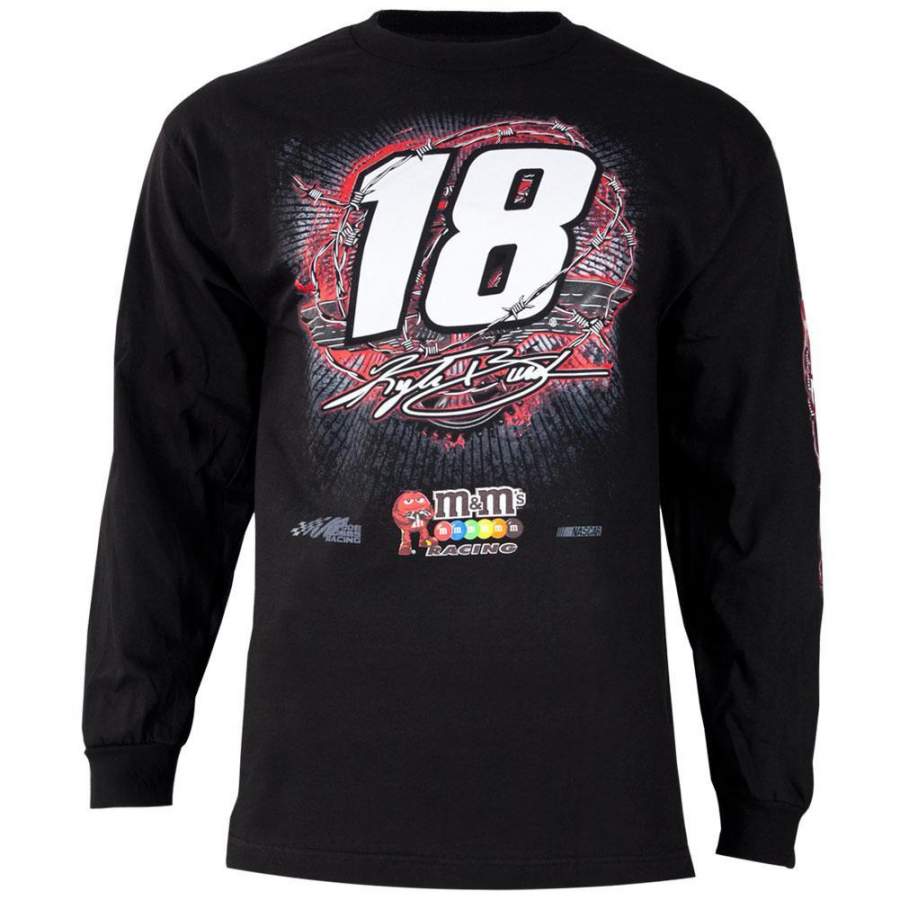 Kyle Busch – 18 Gear Up Adult Long Sleeve T-Shirt