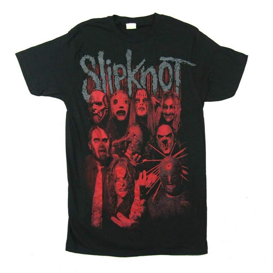 Slipknot – Red Faces – Black t-shirt