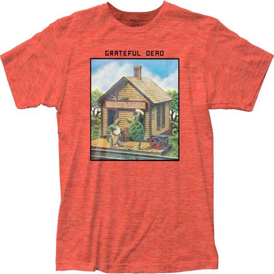 Grateful Dead – Terrapin Station – Heather Red t-shirt