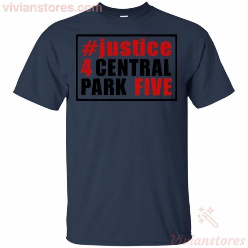 Hashtag Justice 4 Central Park Five Real Story T-Shirt VA06