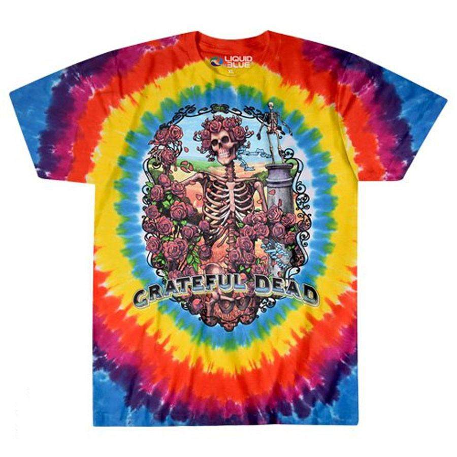 Grateful Dead-Rainbow Bertha Tie Dye t-shirt