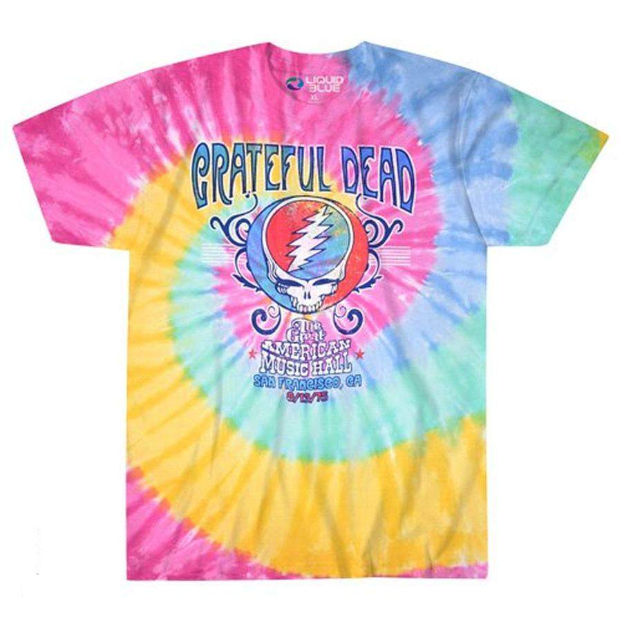 Grateful Dead-American Music Spiral Tie Dye t-shirt