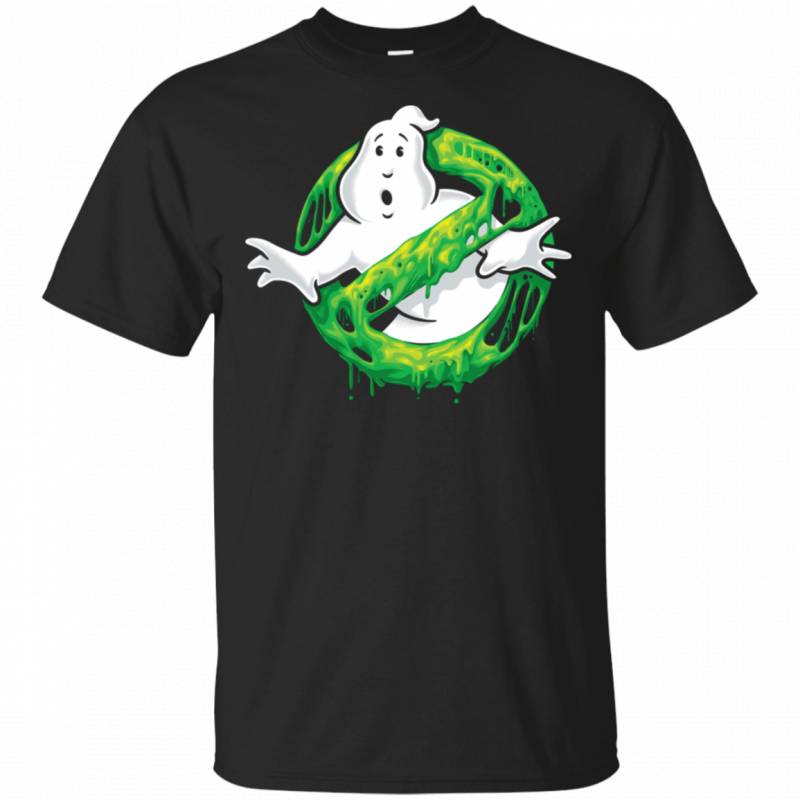 Ghostbusters Classic Slim Ghost Logo Graphic Funny Gift T-Shirt LT04