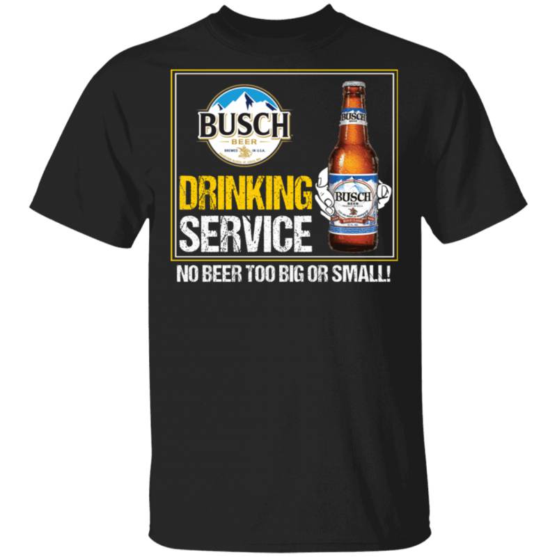 Beer Drinking Service Busch T-shirt MT01