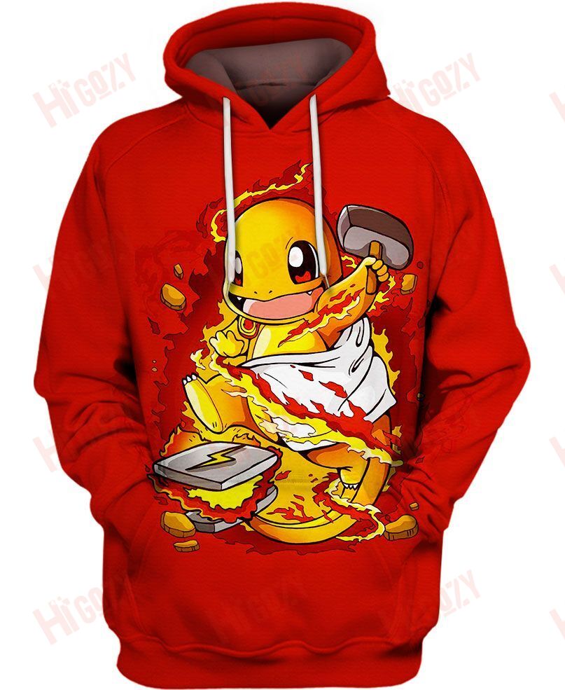 Baeelly?Pokemon 3D All Over Printed Clothes – Lv415