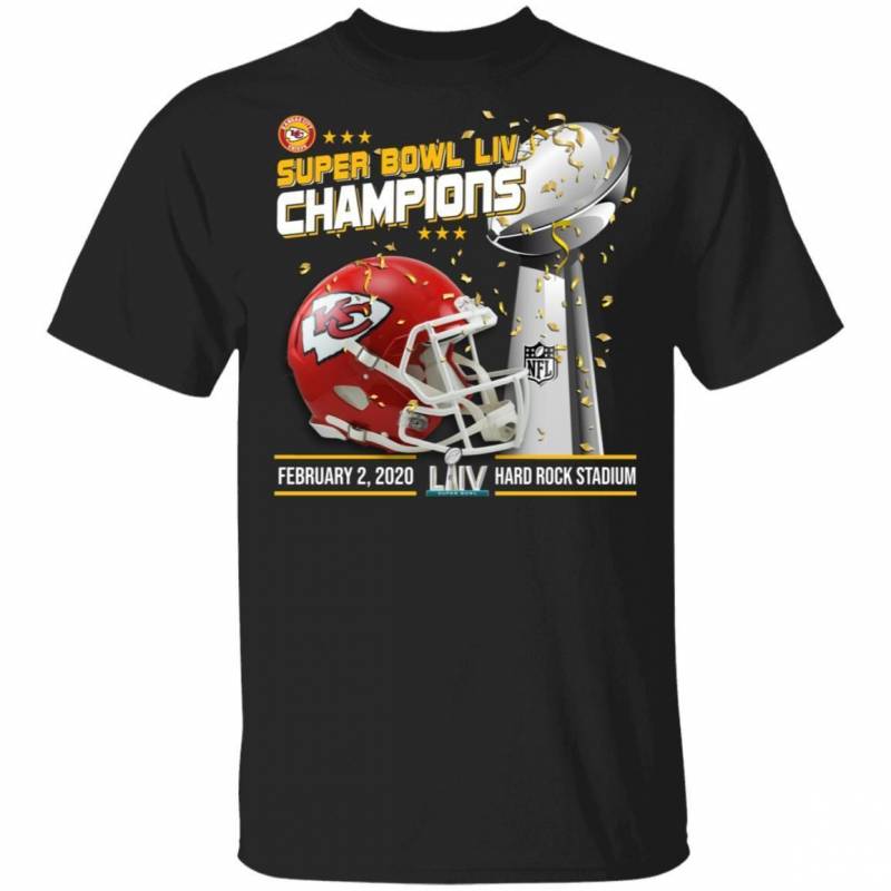 Kansas City Chiefs Super Bowl LIV Champions T-shirt VA02