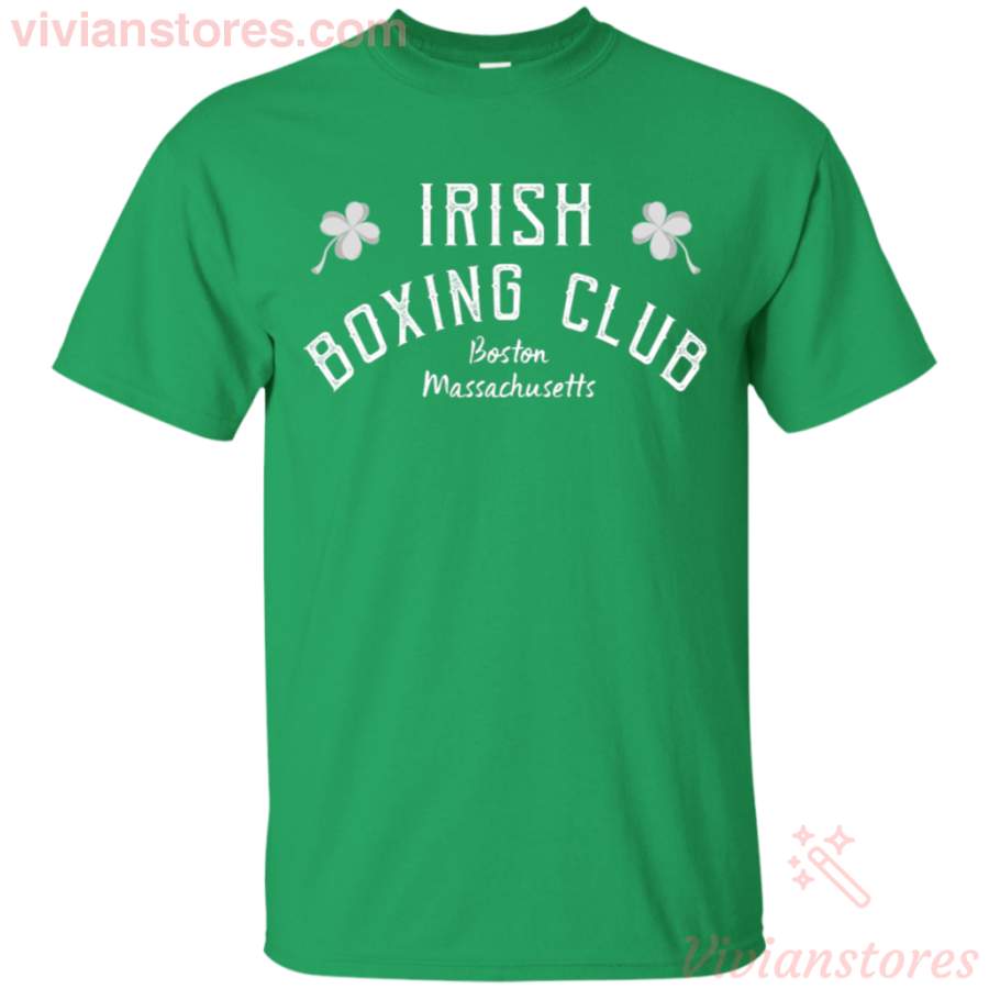 Irish Boxing Club Fighting Boston T-Shirt LT01